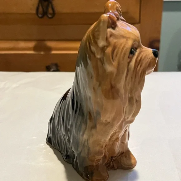 Vintage Sylvac Yorkshire Terrier Figurine 5027 Made in England - Picture 4 of 10